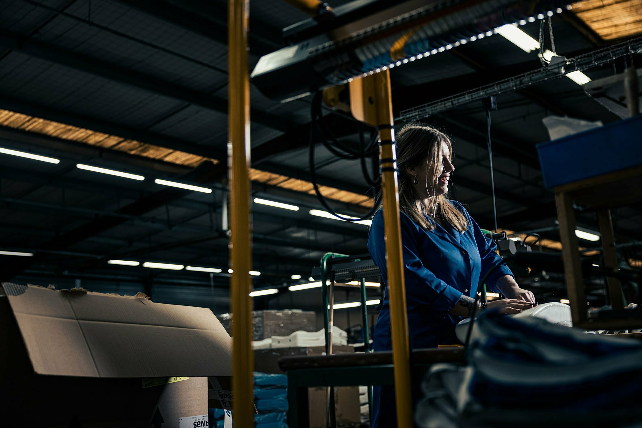 Chaises de bureau ergonomique Made-in-France atelier manufacture Navailles