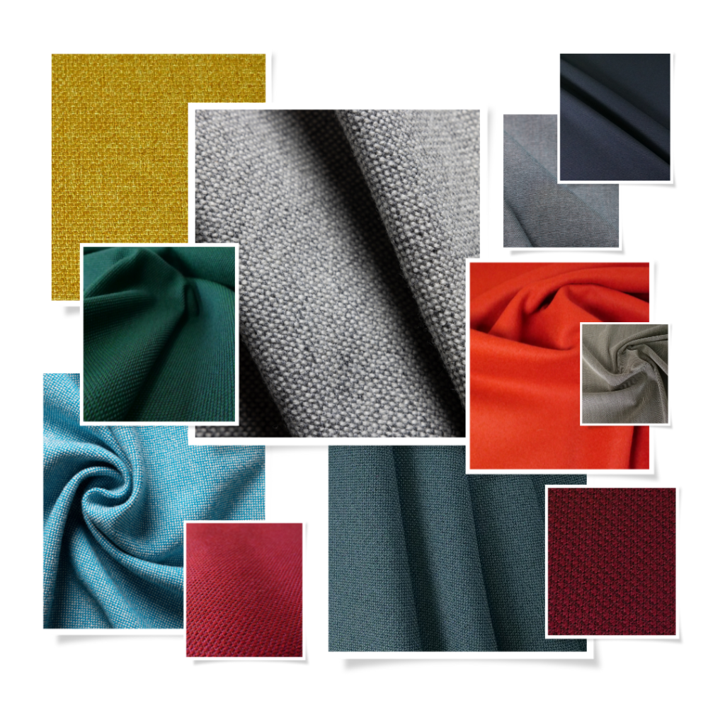 selection de tissu pour un beau siège de bureau en tissu navailles