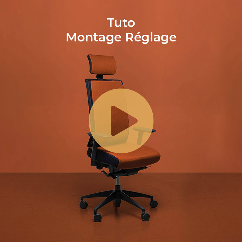 Vidéo tuto pour régler et monter son fauteuil de bureau Navailles