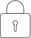 Pictogramme Cadenas pour indiquer paiement sécurisé Navailles
