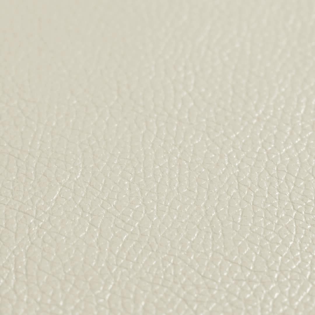 Vignette de cuir S&Eacute;RIE 100 couleur blanc ivoire