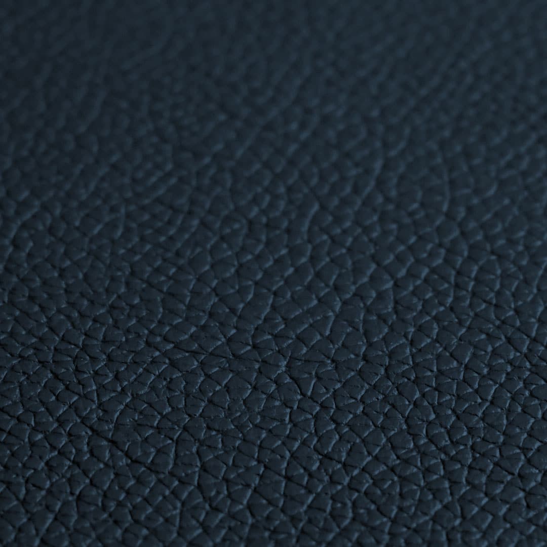 Vignette de cuir S&Eacute;RIE 100 couleur bleu marine